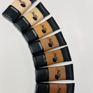 Foundation shades swatches